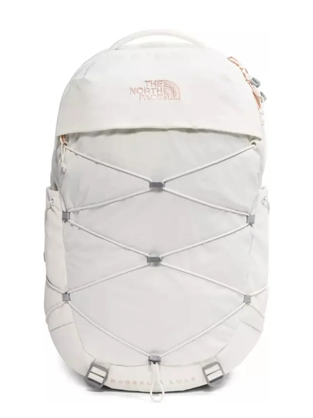 NEW! The North Face Borealis Luxe Backpack - Cream with Rose Gold Accents NWT